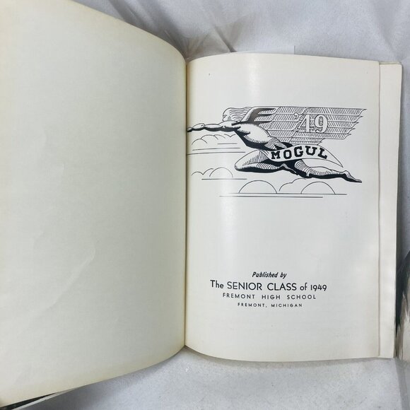 1949 Fremont High School Annual Yearbook Michigan MI Mogul Vintage - Picture 3 of 10